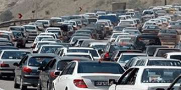 ترافیک سنگین در محورهای خروجی مازندران
